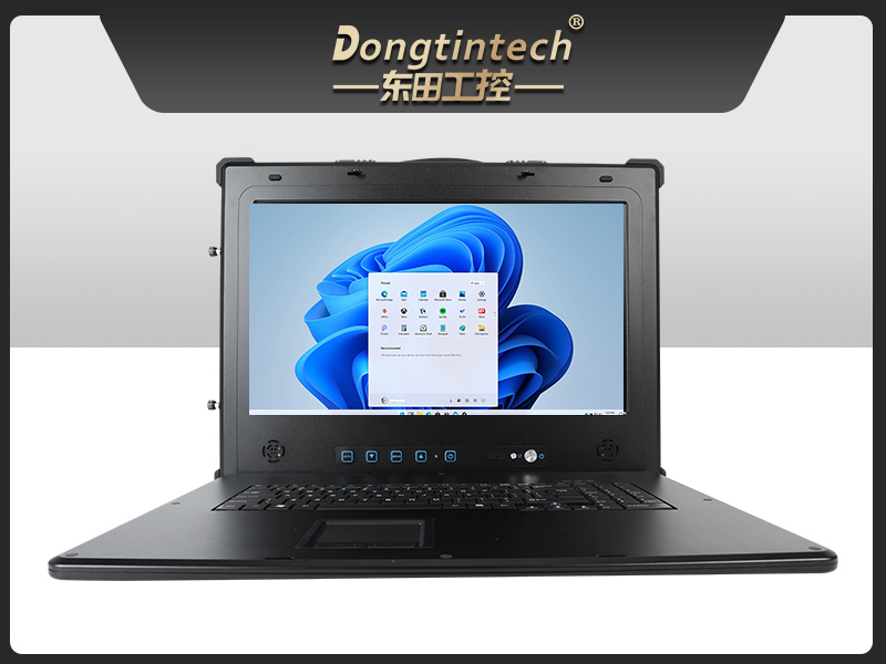 Dongtintech國產化17.3英寸下翻式加固便攜機,DT-1417AD-U6780A